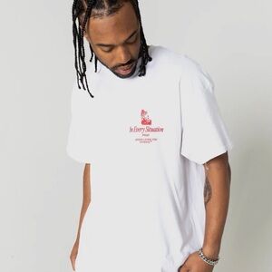 White Graphic T-Shirt